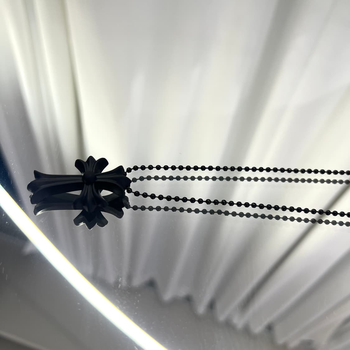 크롬하츠 실리콘 목걸이 블랙 상품이미지6