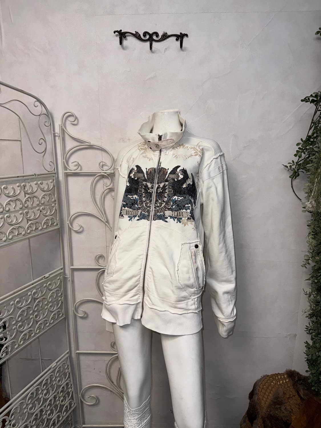 Buckaroo ivory eagle vintage buckle 집업 상품이미지2