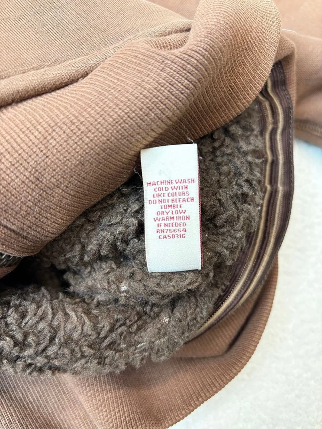 아베크롬비 브라운 울프죠 집업 A1627 상품이미지7