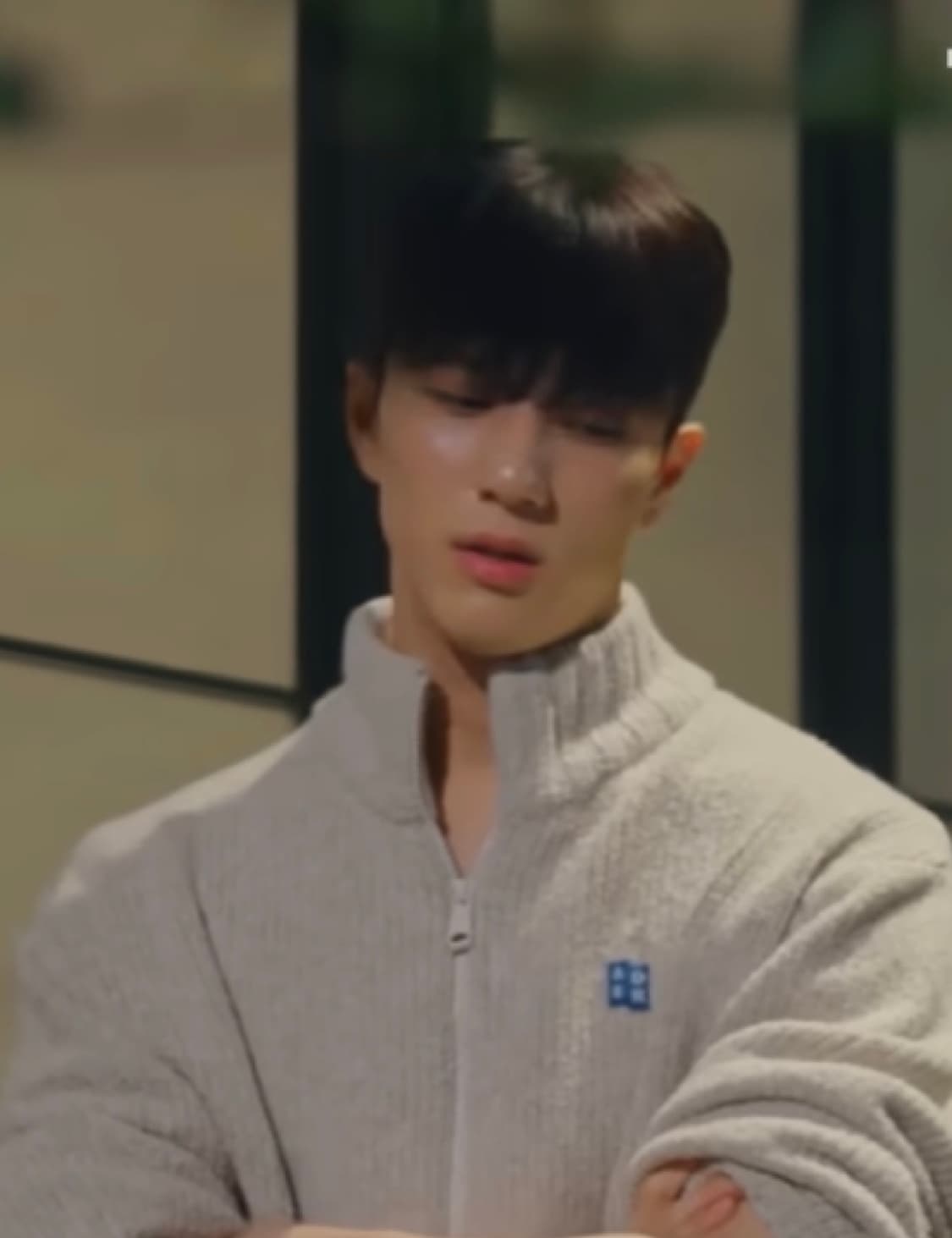 아더에러 시그니피컨트 니트집업 오트밀 S 상품이미지2