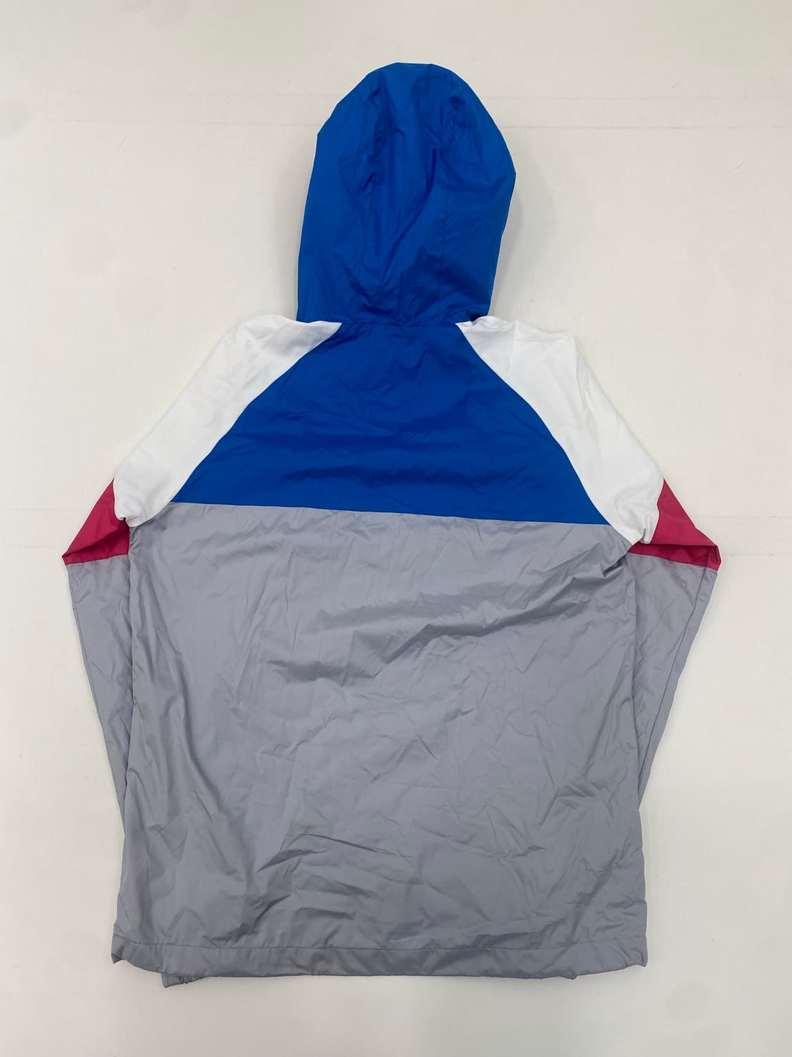 팬콧 컬러블록 바람막이 후드집업 (M) 상품이미지5