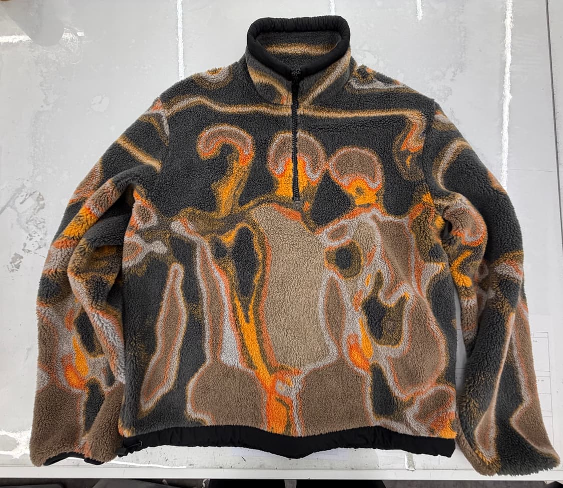 Diesel 오버사이즈 하프짚업 맨투맨 상품이미지1