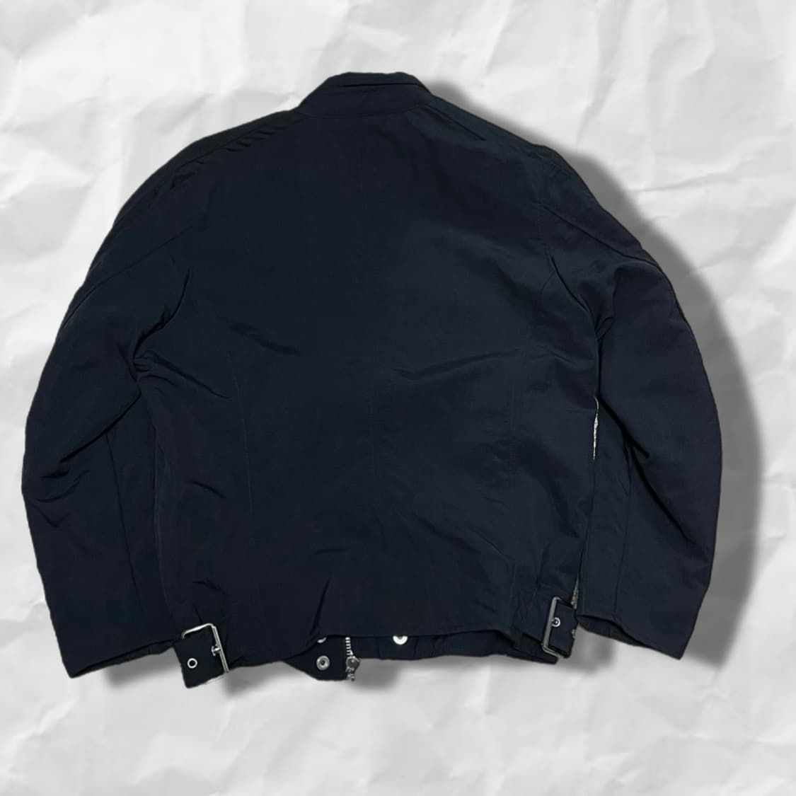 [무료배송](S)디젤 사이드 라인 나일론 바이커 자켓 상품이미지2