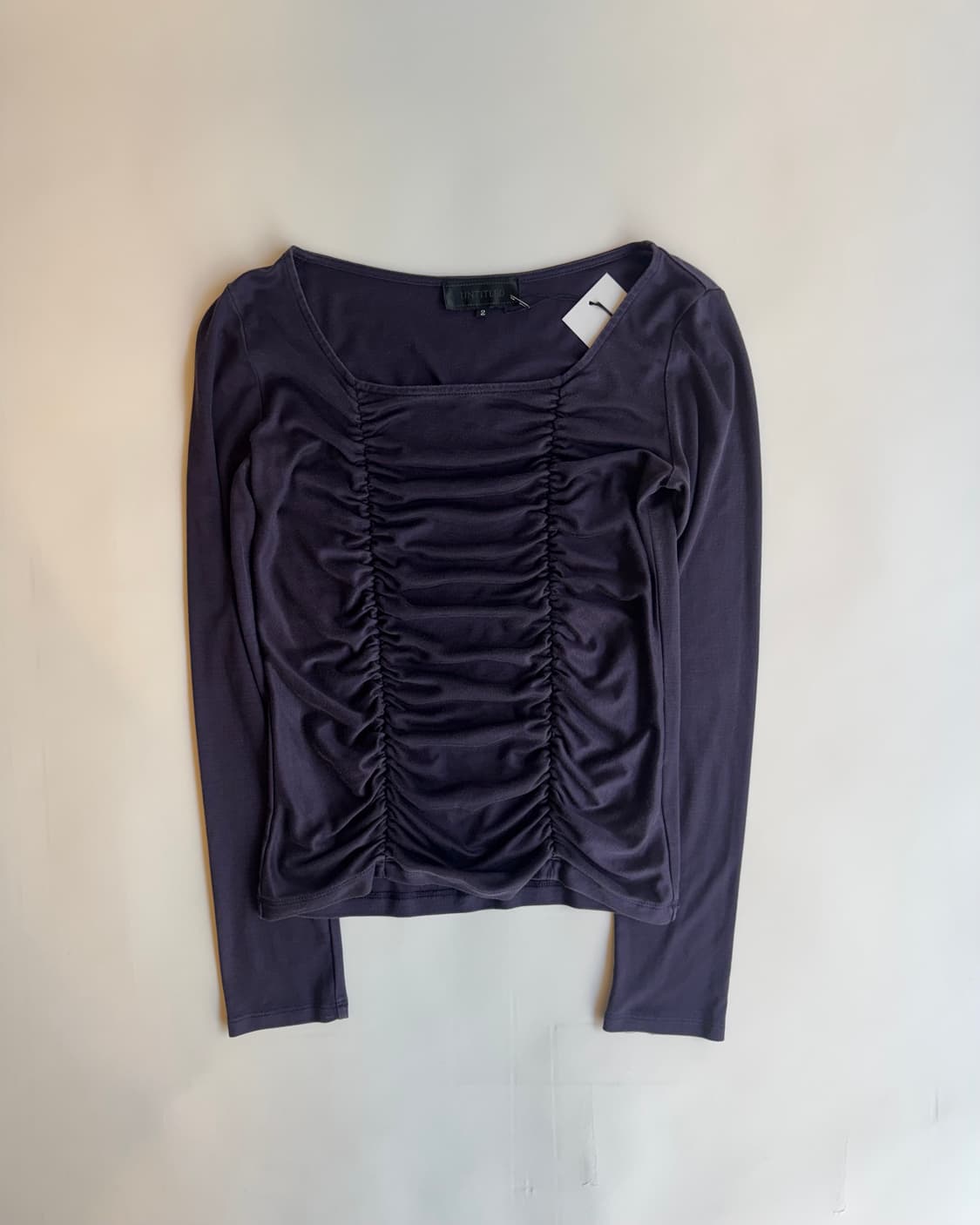 Untitled Ruched Top 상품이미지1