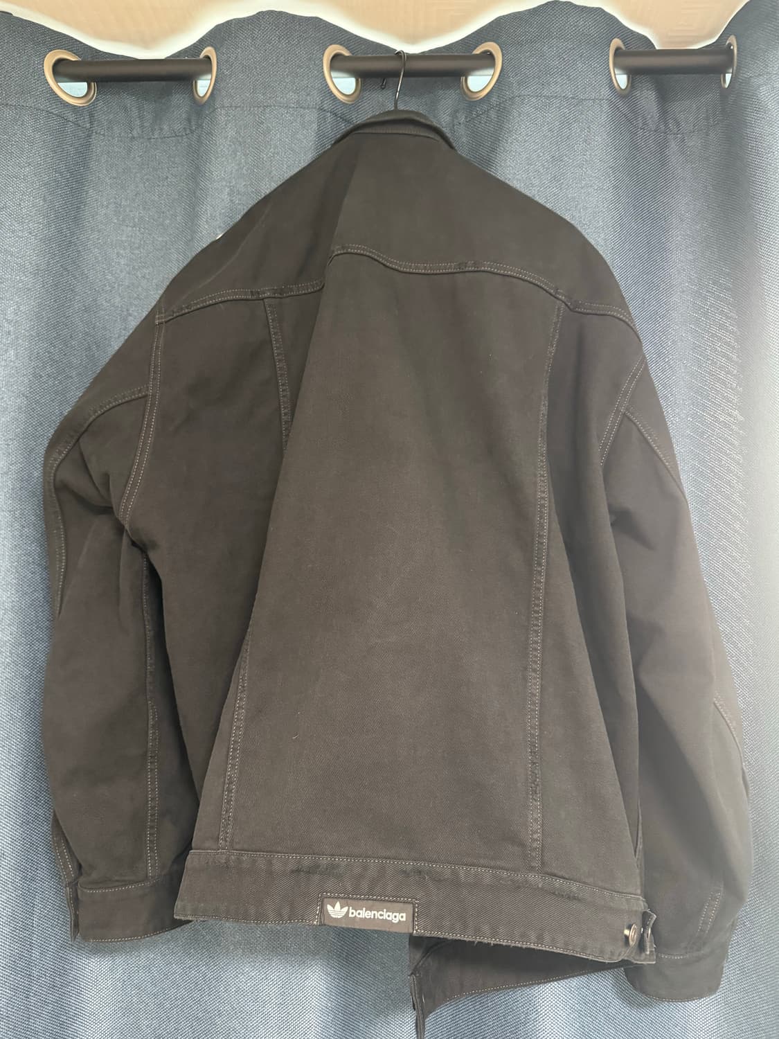 상의1/하의xs) 발렌시아가 X 아디다스 데님 세트 상품이미지2