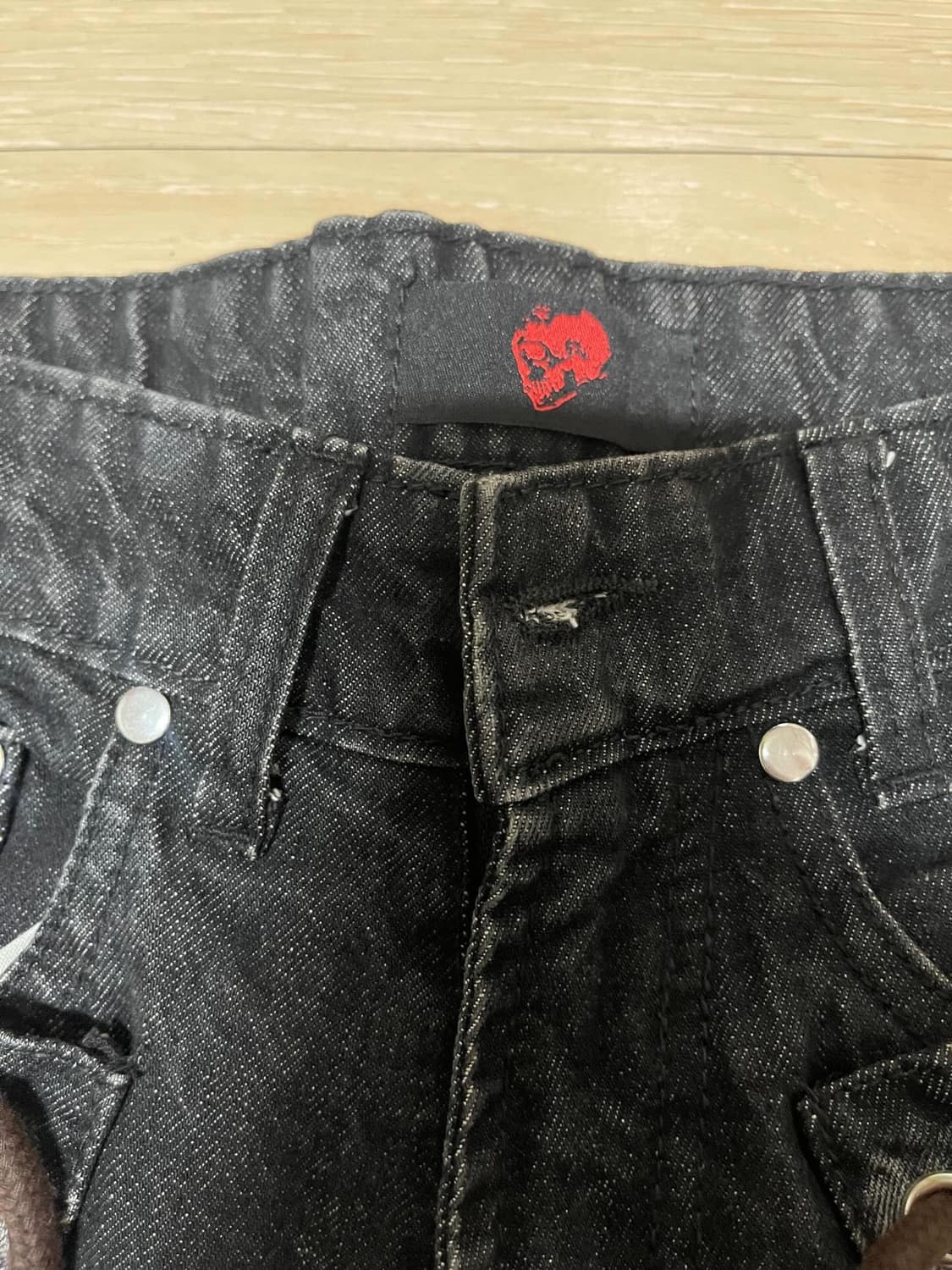 insain ss26 darkfin mudwash denim 상품이미지2