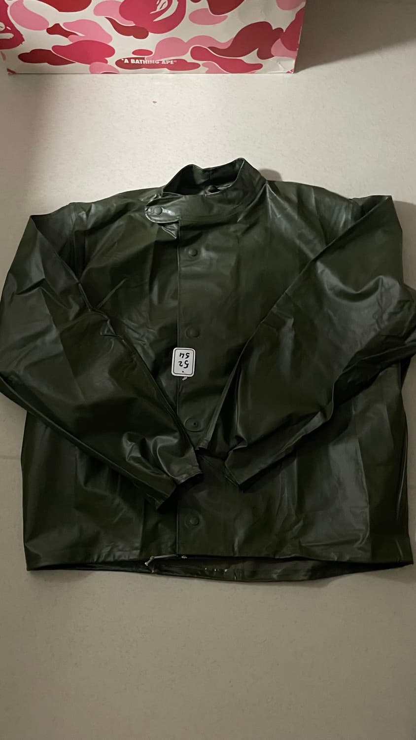 1960S SWEDISH ARMY PVC RUBBER JACKET(칸예착 상품이미지3