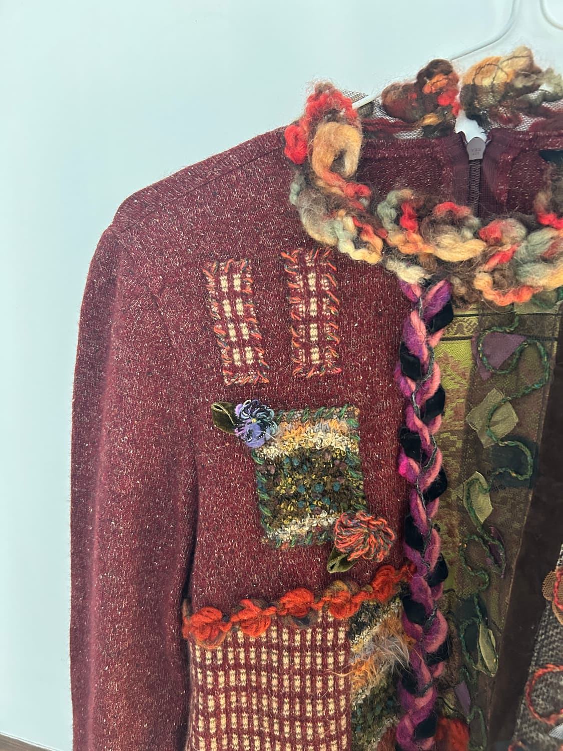 Collage sweater  상품이미지3