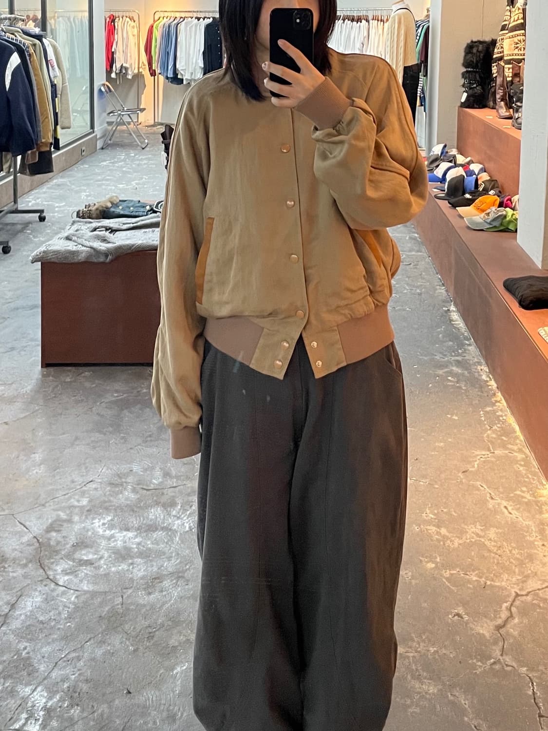벌스데이슈트 디테일 해링턴 블루종 재킷 H813 상품이미지1