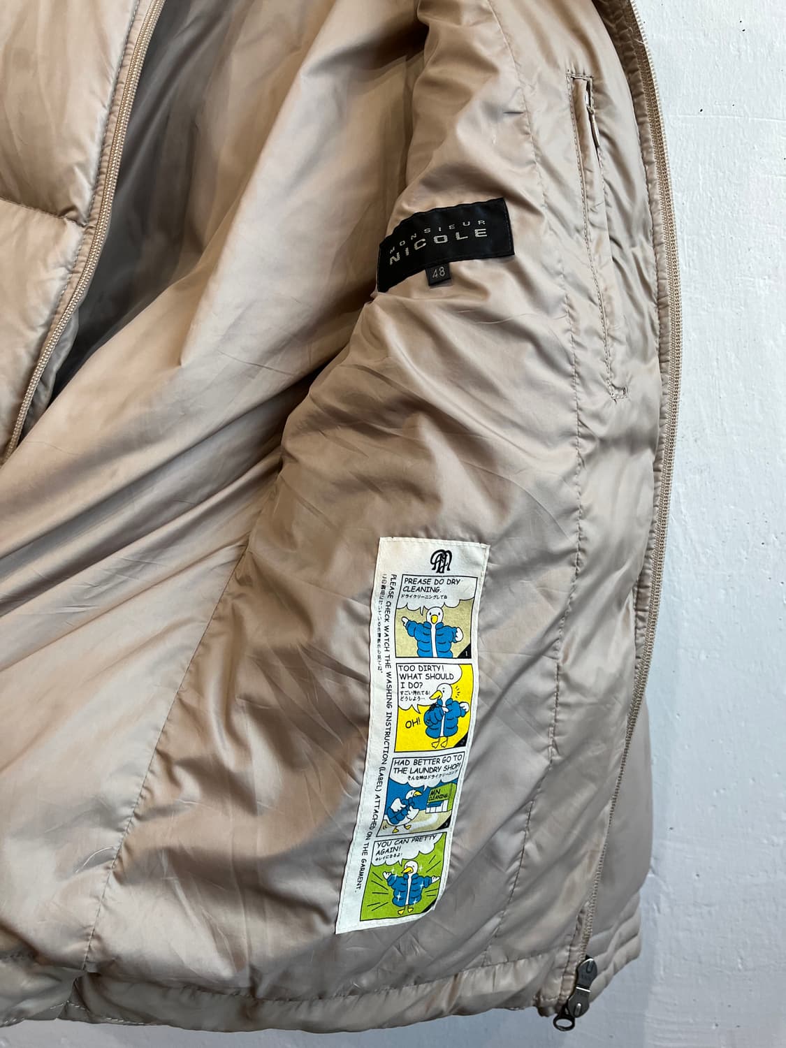 NICOLE JPN 다운 패딩 상품이미지5