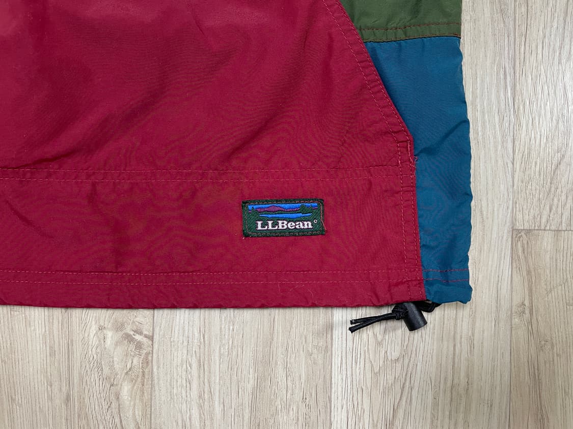 95) 80's 엘엘빈 존메이어 버건디 아노락(미국제) 상품이미지7