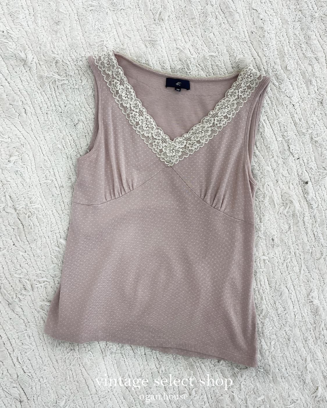 vintage lace sleeveless top 상품이미지1