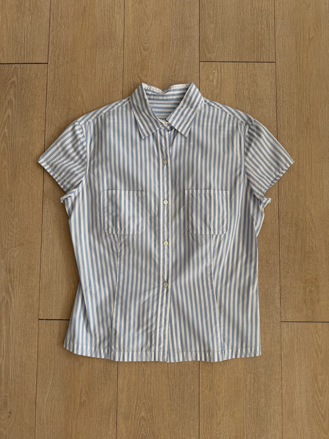 캡소매 셔츠 상품이미지2