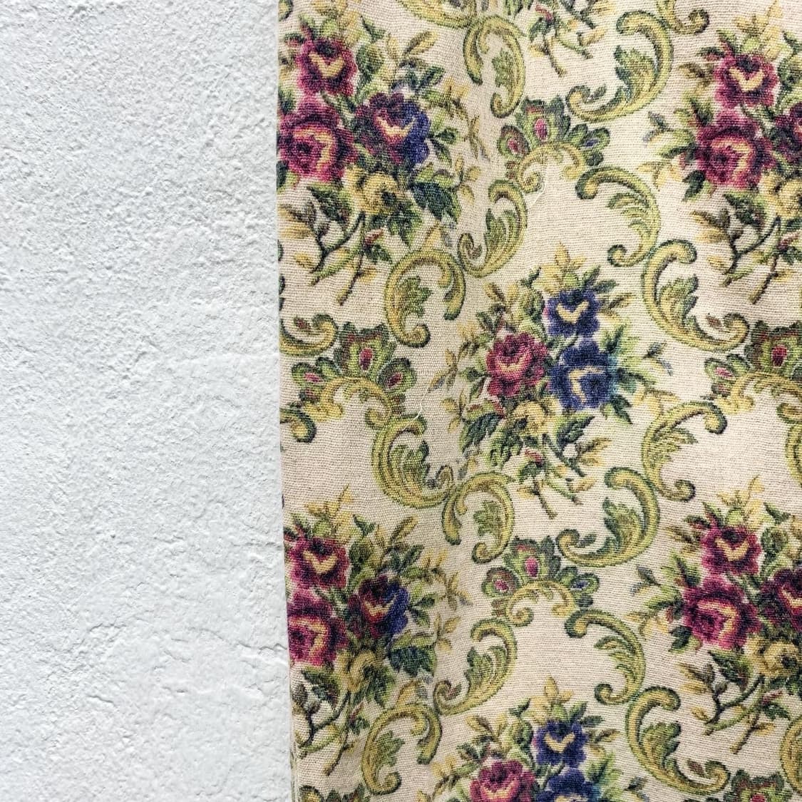 요지 야마모토 아방가르드 플로랄 루즈핏 밴딩 팬츠  상품이미지4