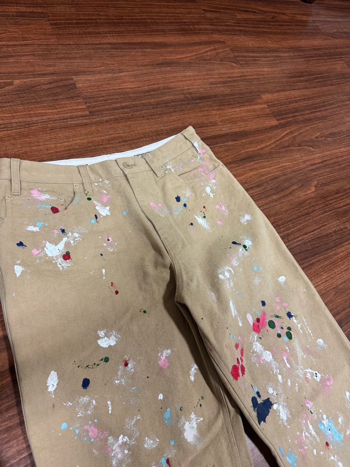 벌스데이수트 페인트 옥스포드 팬츠 상품이미지3