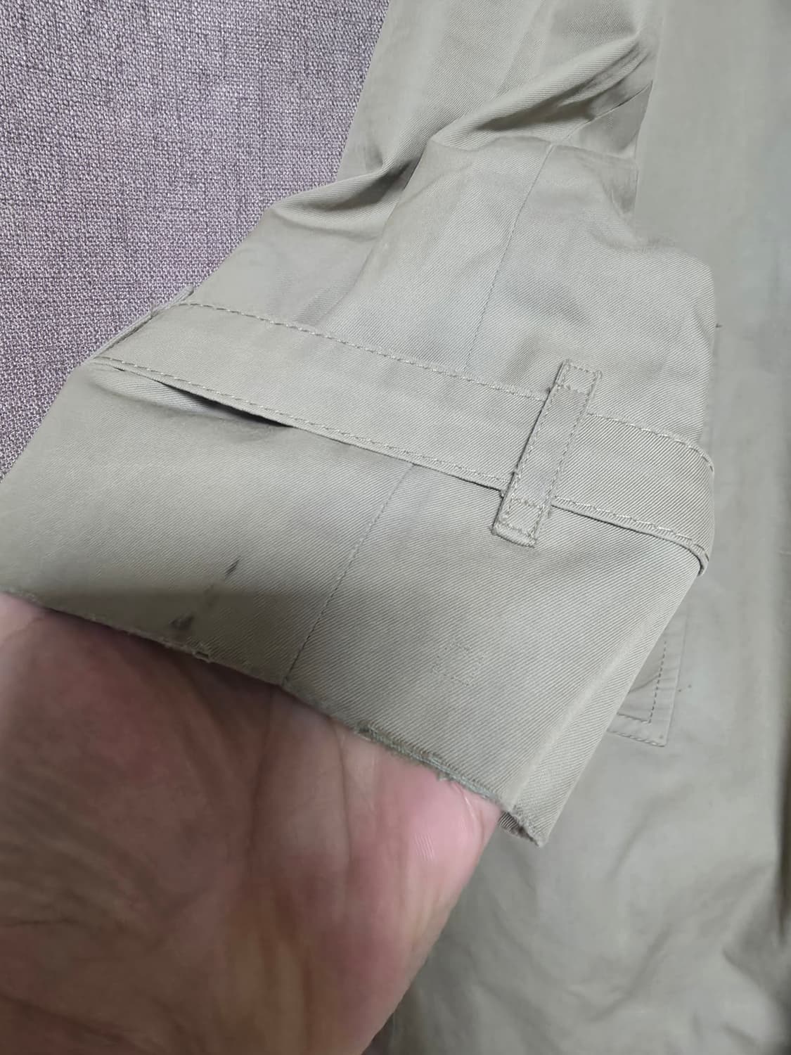 정품버버리트렌치코트 50사이즈 상품이미지2