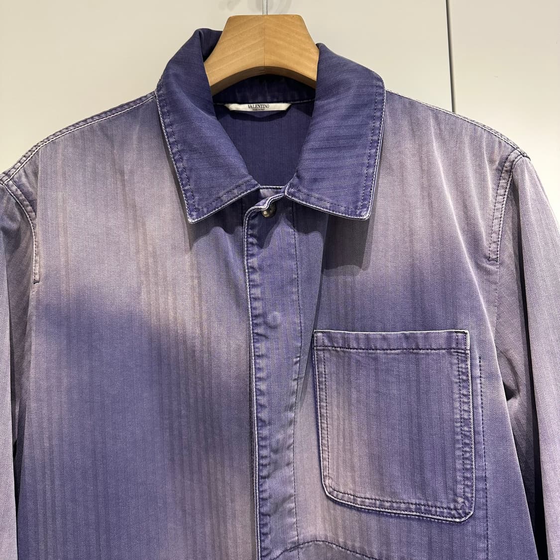 발렌티노 페이디드 헤링본트윌 프렌치 워크자켓 상품이미지3