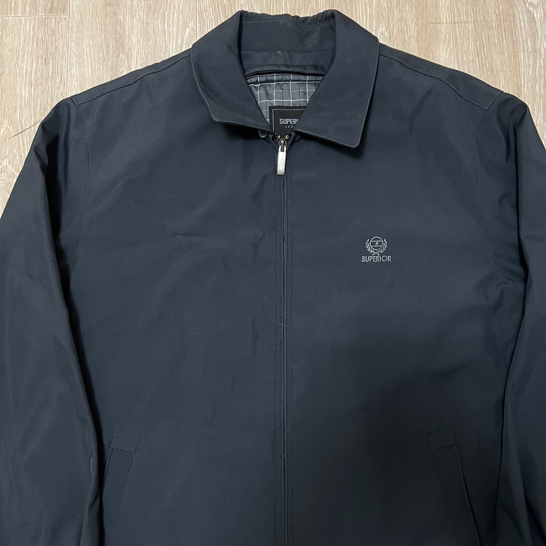 슈페리얼 남성 골프웨어 블루종 바람막이 자켓 M/95  상품이미지2