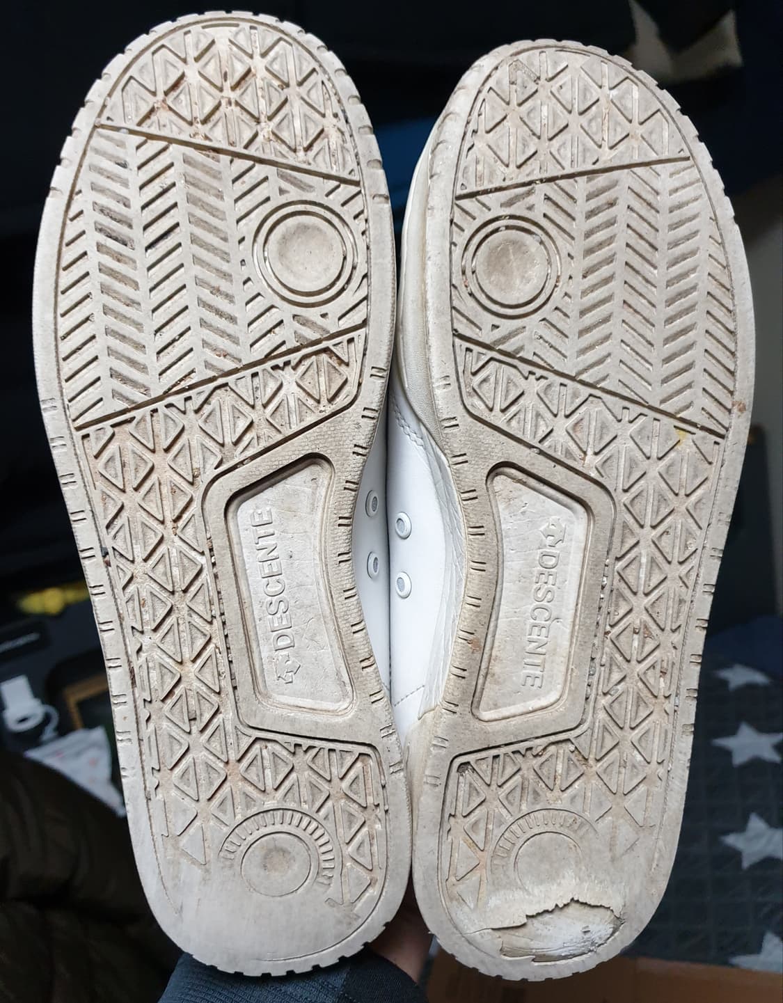 데상트 스탬핑 트위즈 뮬 스니커즈 (270) 상품이미지4