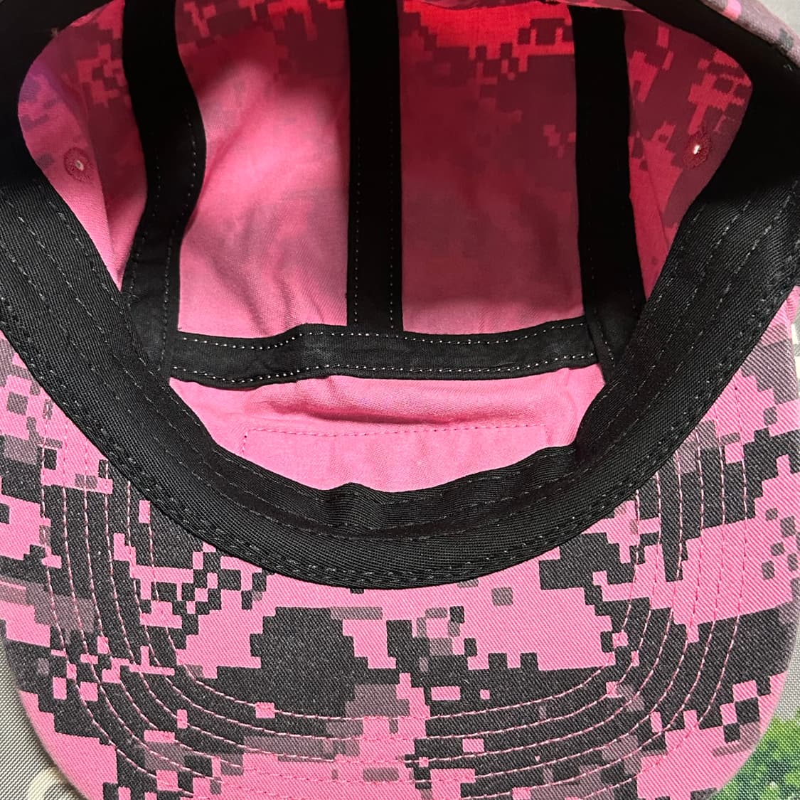 슈프림 NYCO 트윌 캠프캡 디지카모 핑크 17FW 상품이미지4