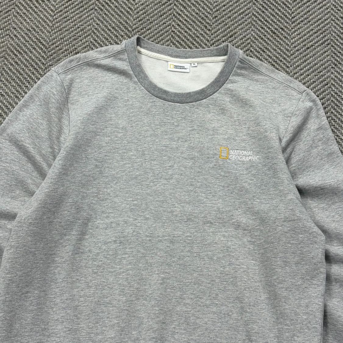 내셔널지오그래픽 베이직 로고 맨투맨 v2984 상품이미지3