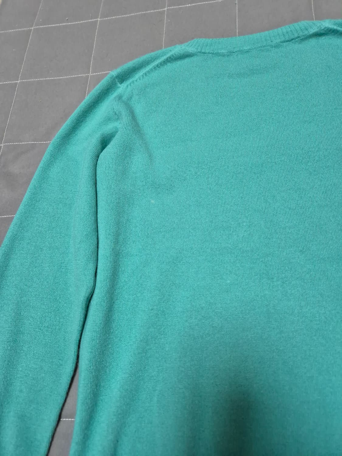 청록색 니트 티셔츠 상품이미지8