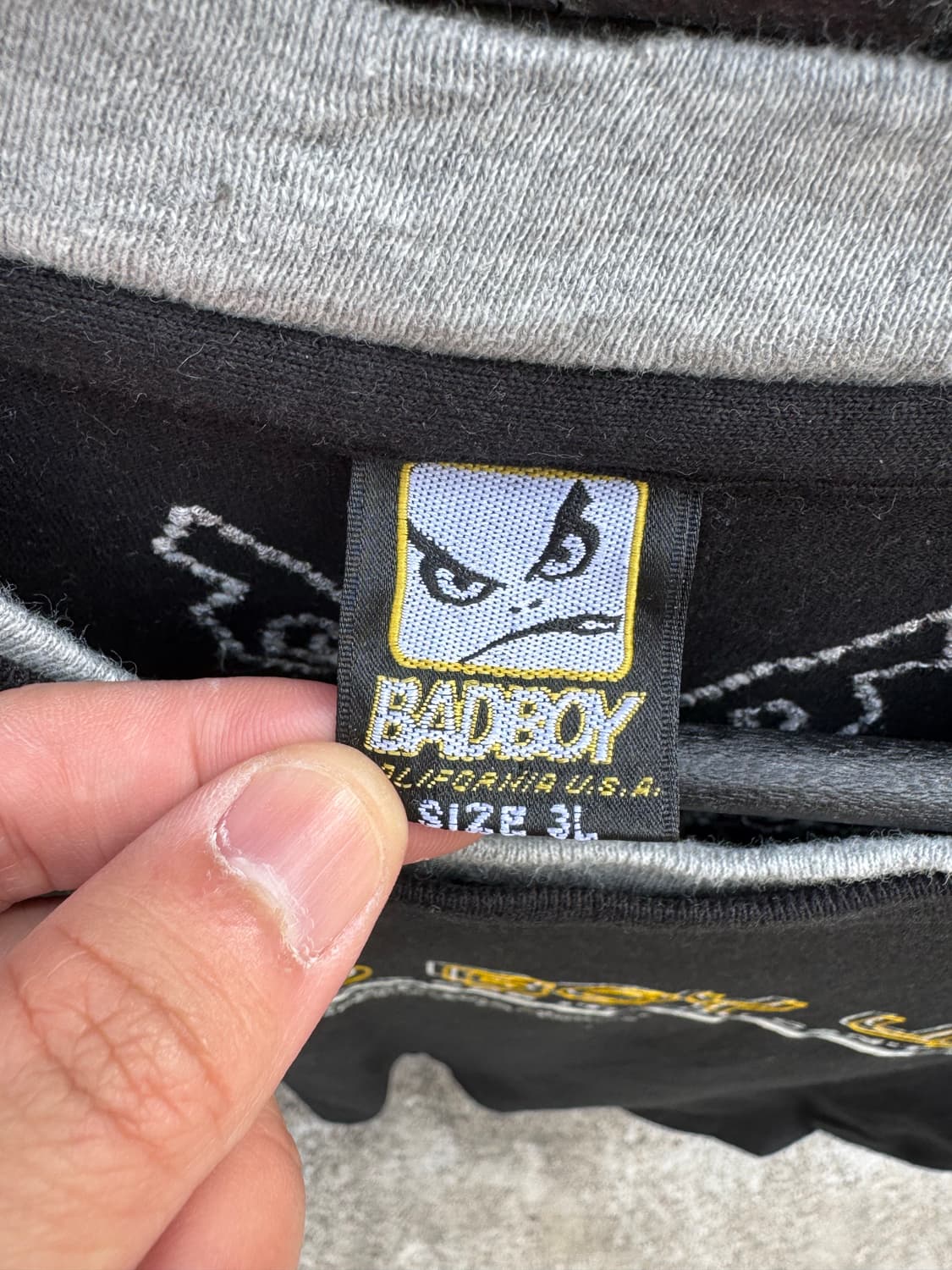 배드보이 레이어드 반팔티셔츠  상품이미지3