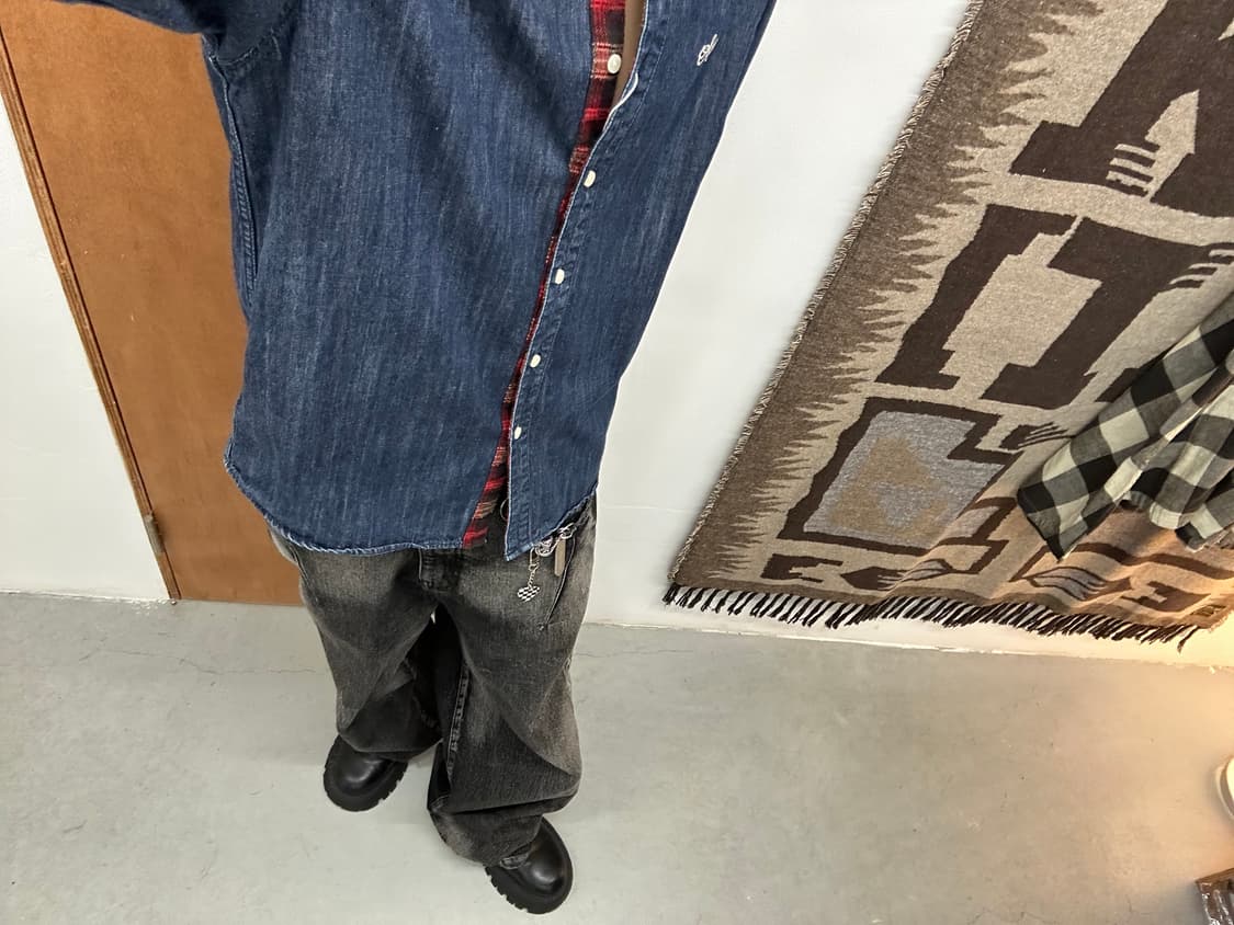스투시 STUSSY Denim Shirt 상품이미지3