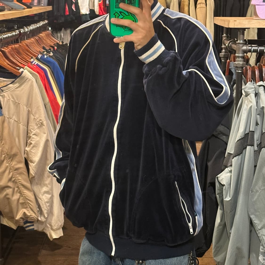 [IM] 코맨 후리스 네이비 상품이미지3