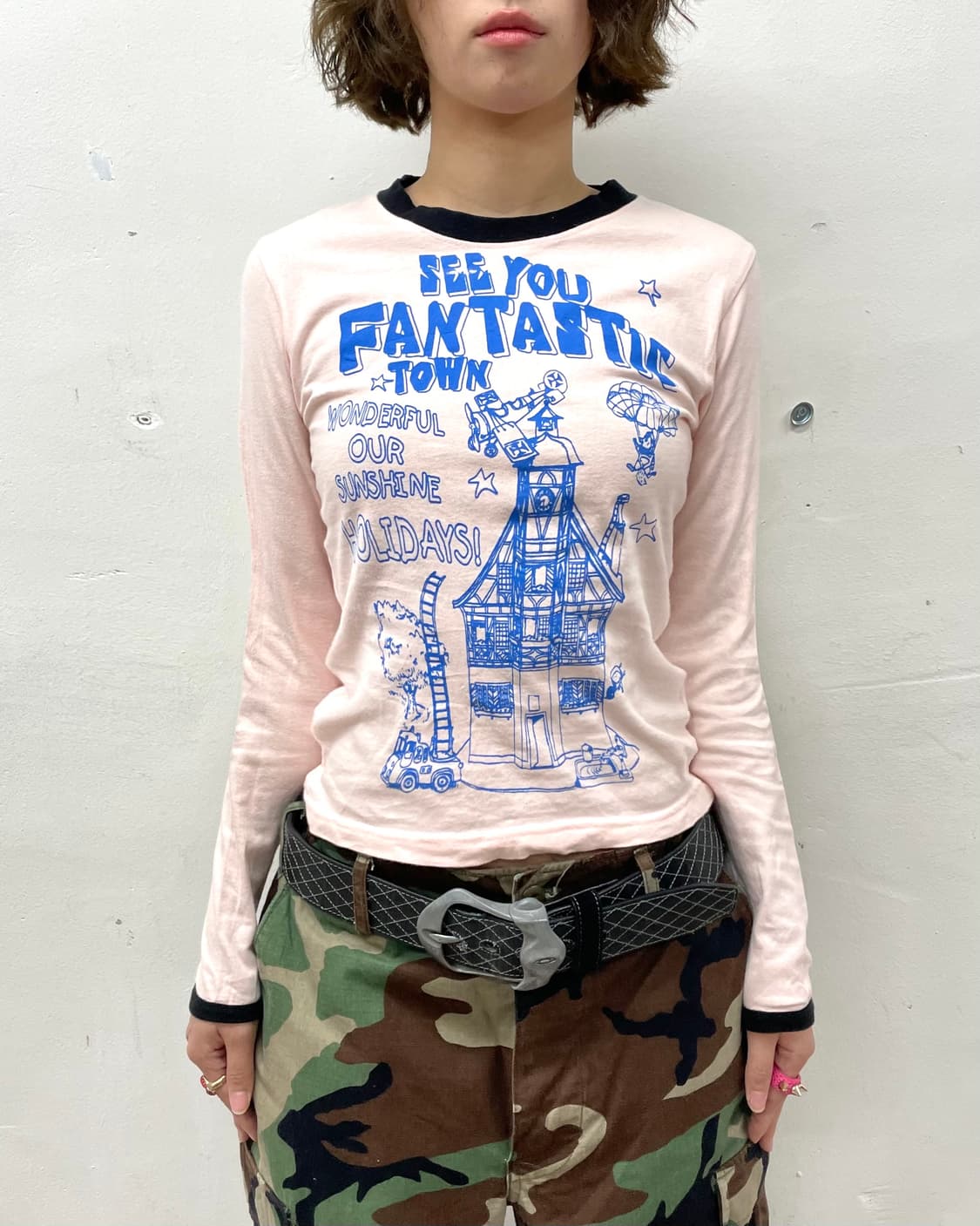 see you cutie pink long sleeve 상품이미지2