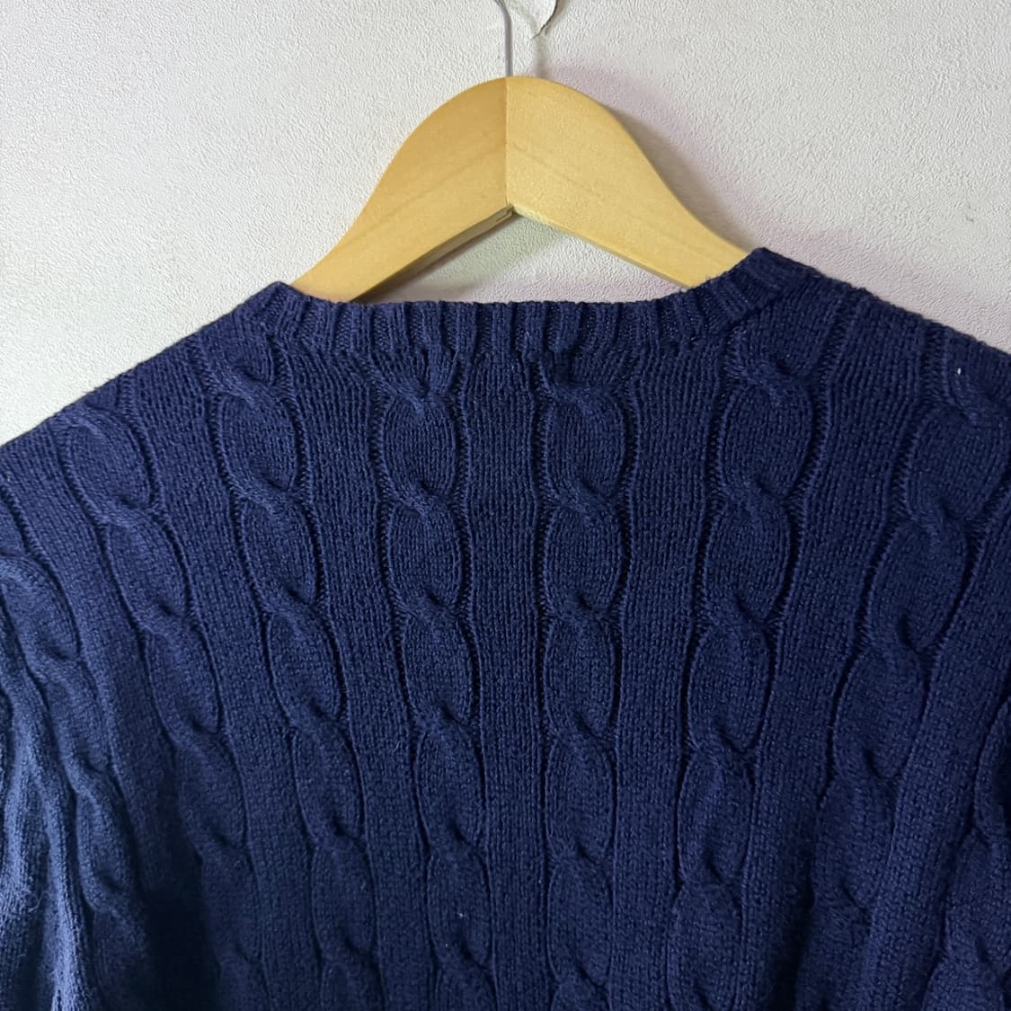 폴로 랄프로렌 라운드넥 케이블 니트 M (여성 77정도) 상품이미지5