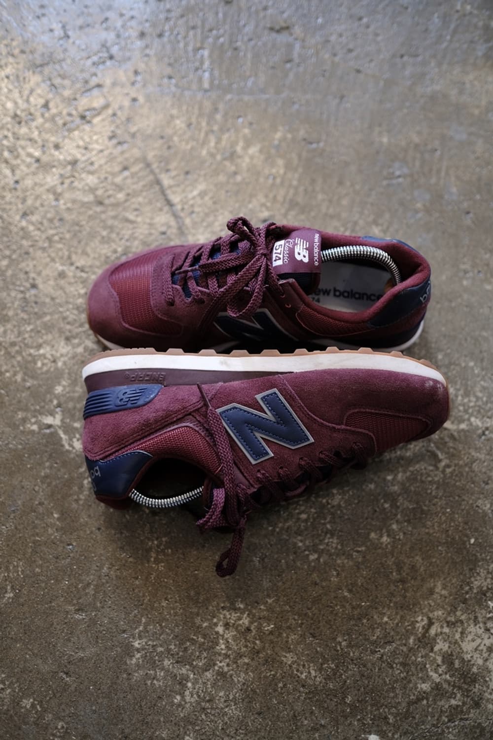 NewBalance 574 클래식 버건디 상품이미지6