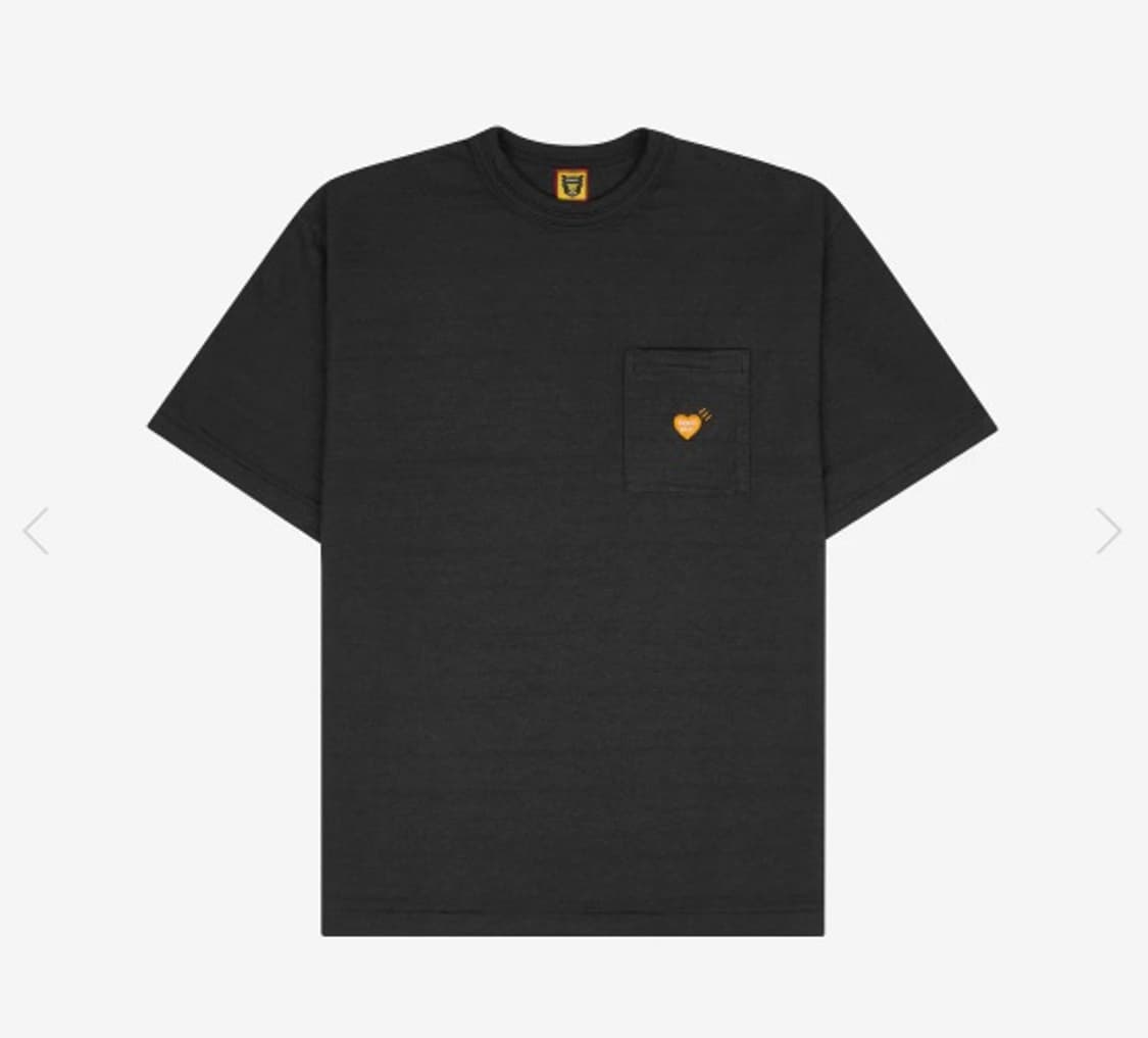 휴먼 메이드 시부야 파르코 한정 포켓 티셔츠 블랙 상품이미지2