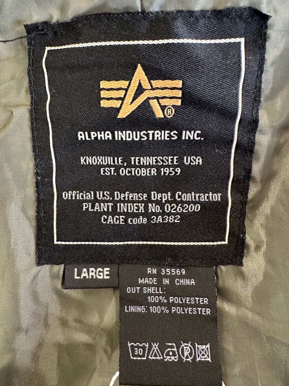 알파인더스트리 나일론 필드 자켓 상품이미지4