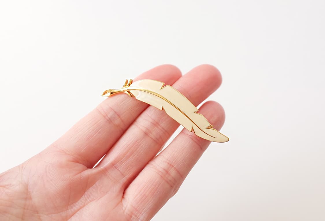 1970-1980s Monet 깃털 빈티지브로치 빈티지악세사리 상품이미지9