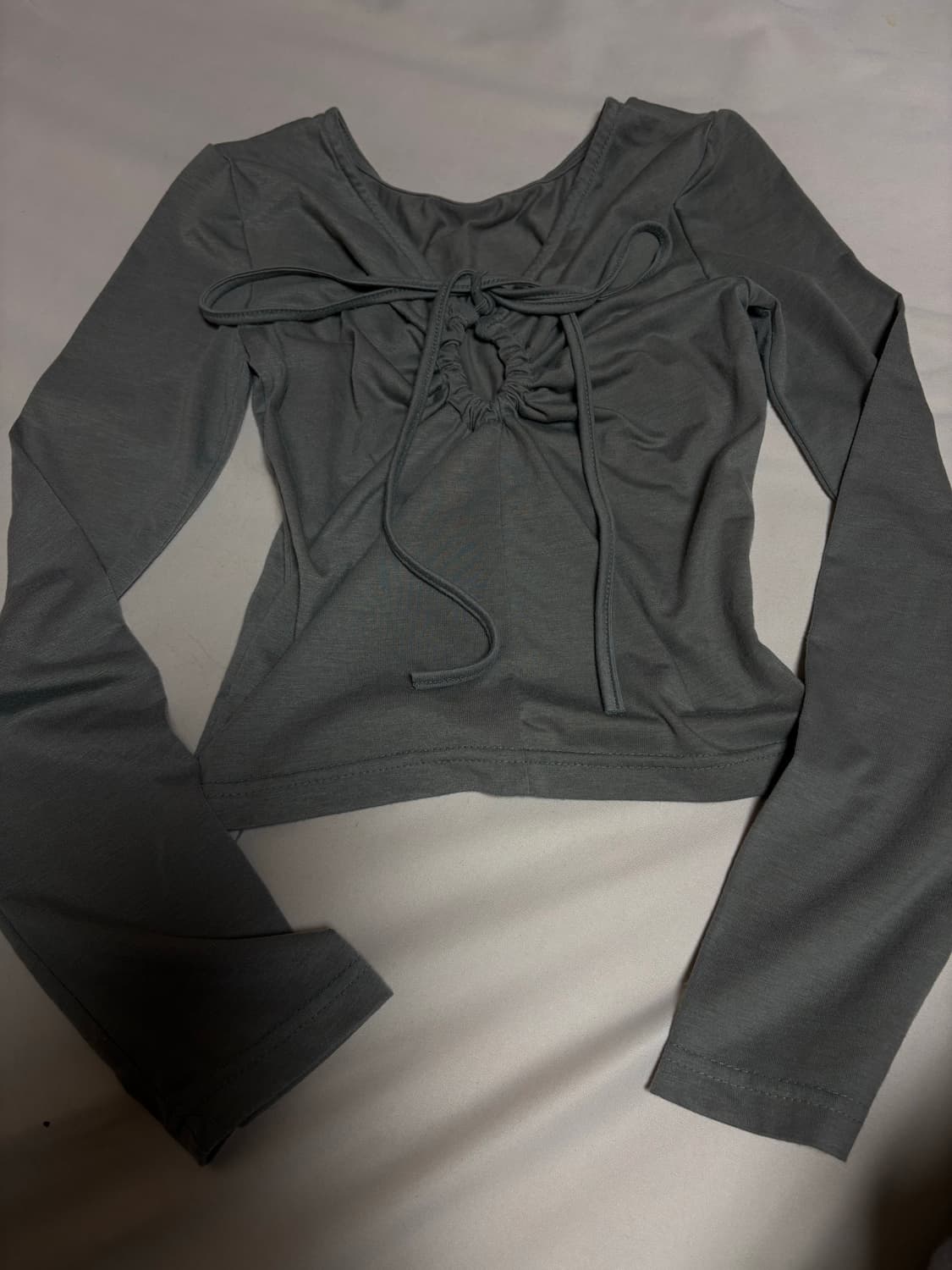 연카키 셔링 딱붙티 상품이미지2