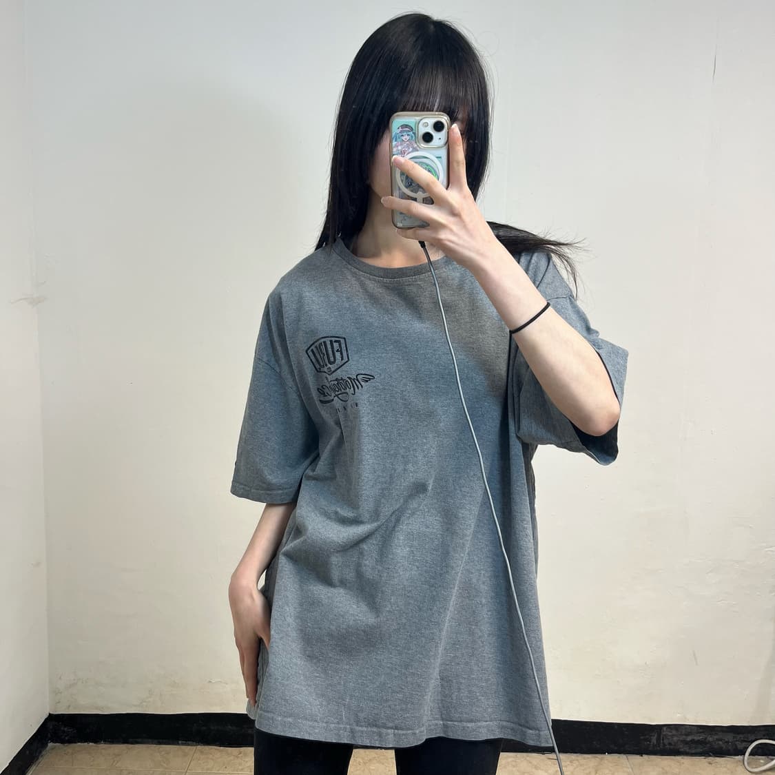 FUBU grey t-shirt  상품이미지1
