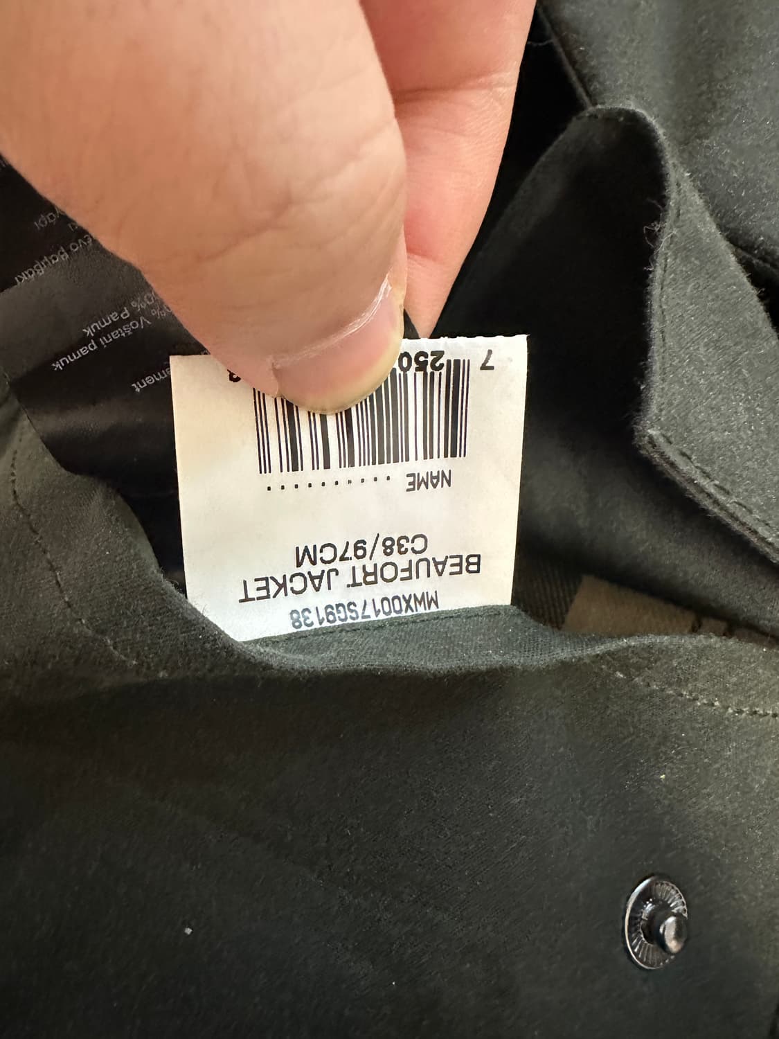 바버 뷰포트 왁스 자켓 상품이미지9