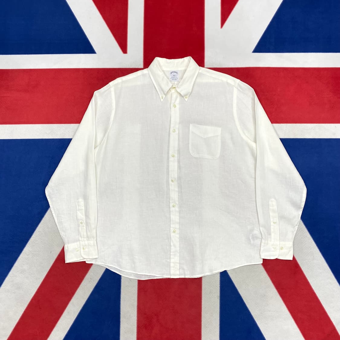 브룩스브라더스 린넨 셔츠 L 실측 XL-2XL  상품이미지1