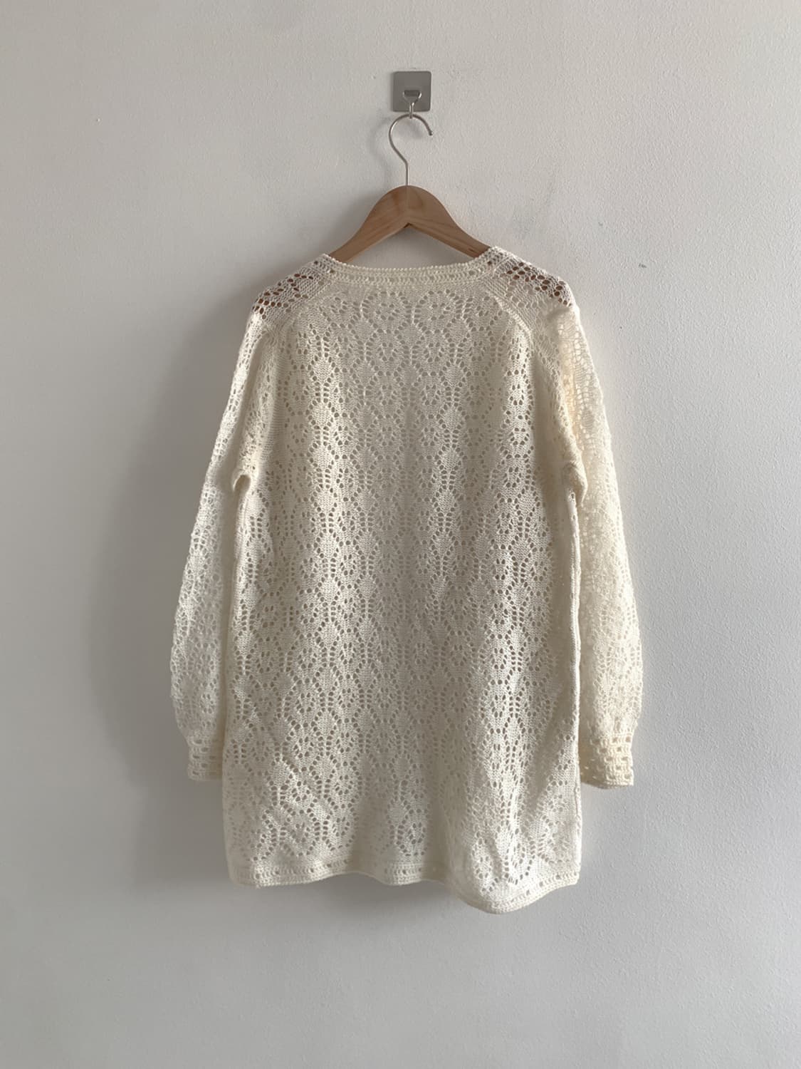 Punching Knit Long Cardigan 상품이미지7