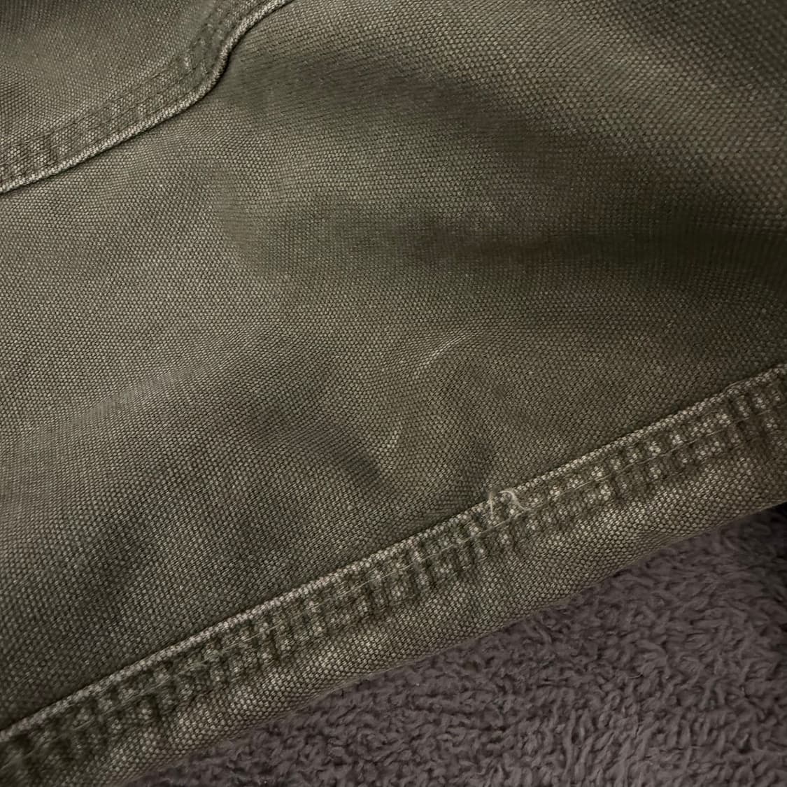 [ 정품/M ] 칼하트  j76 mos 모스그린 디트로이트 자켓 상품이미지6