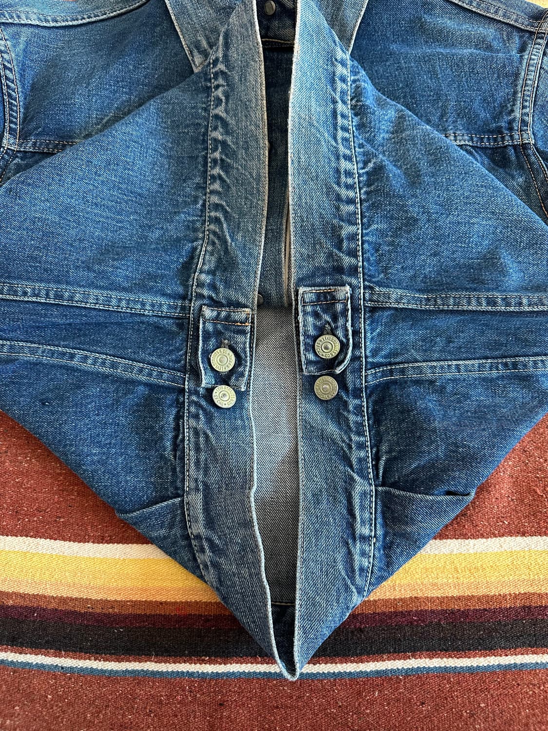 50s USA 빈티지 리바이스 507XX 2세대 오리지널 데님 자켓 상품이미지10