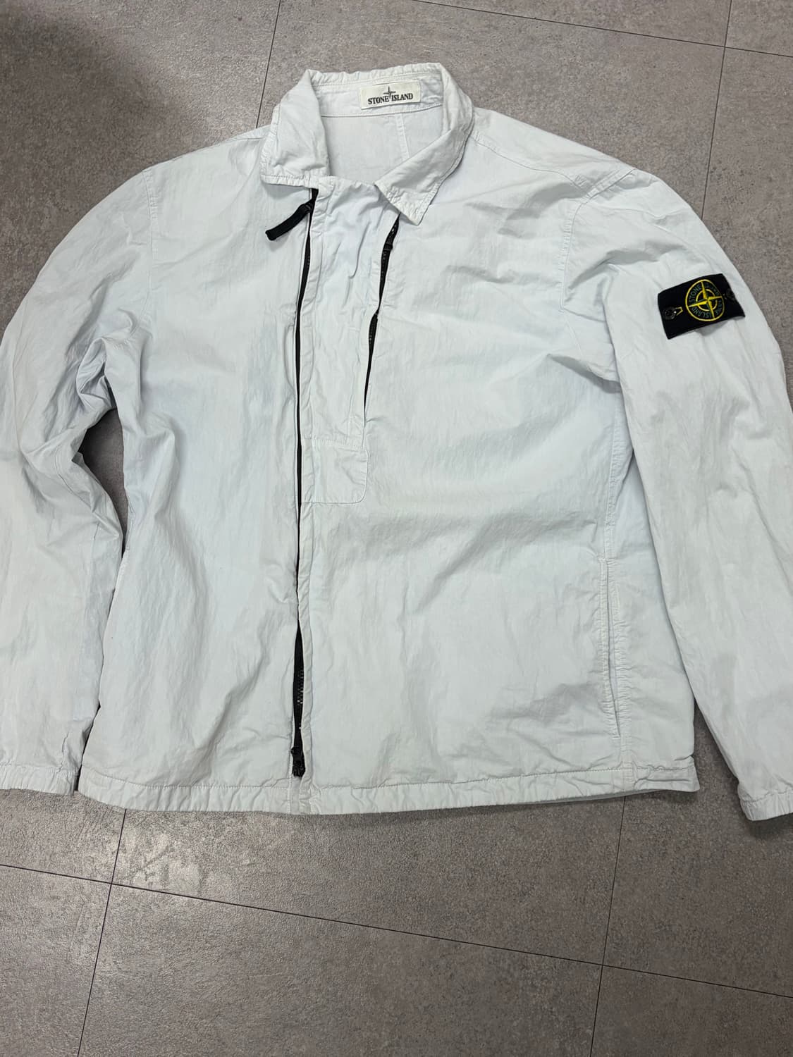 스톤아일랜드 히든 지퍼 셔츠 XL 상품이미지1