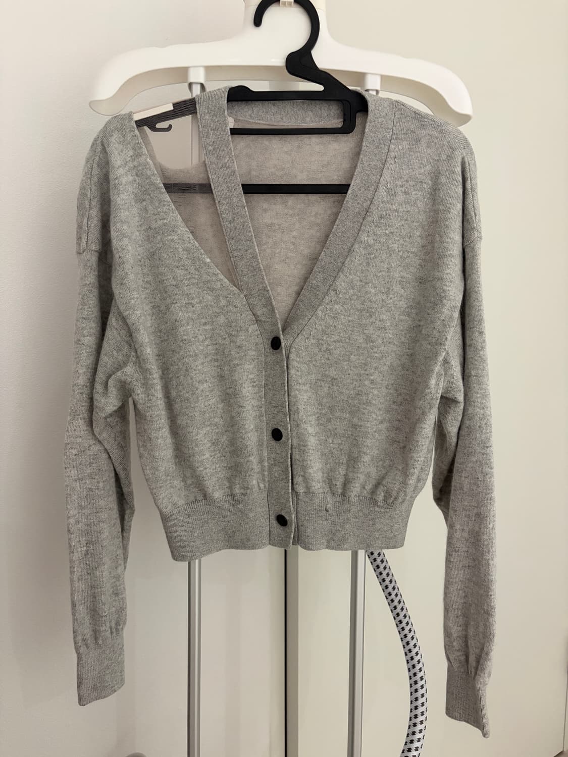 알렉산더왕 시스루 튤 원숄더 가디건 상품이미지2