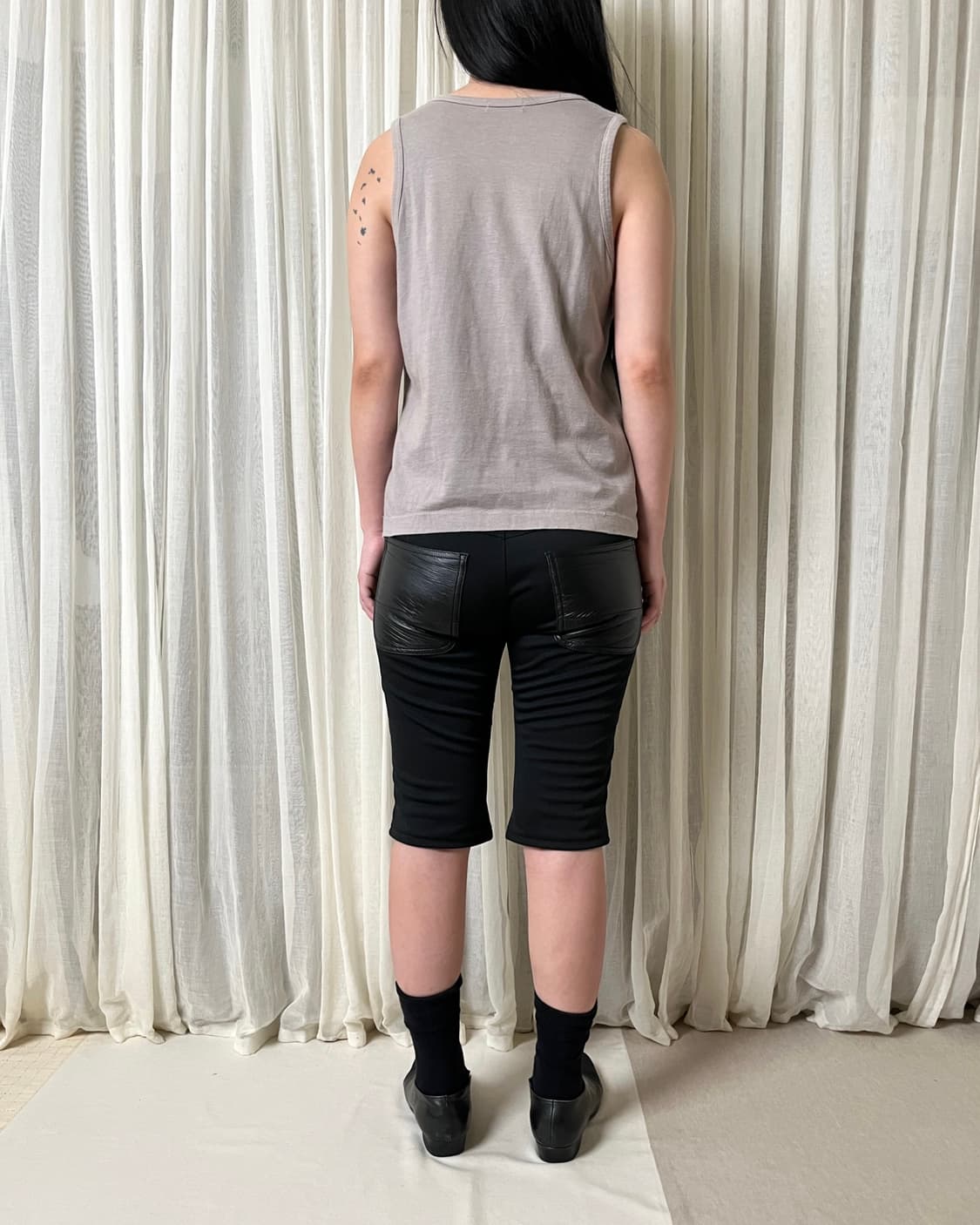 꼼데가르송 얀 패널 탱크탑 comme des garcons 슬리브리스 상품이미지10