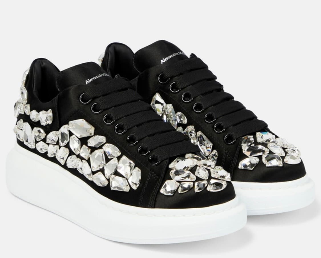 새상품) 알렉산더 맥퀸 스니커즈 블랙 36 상품이미지1