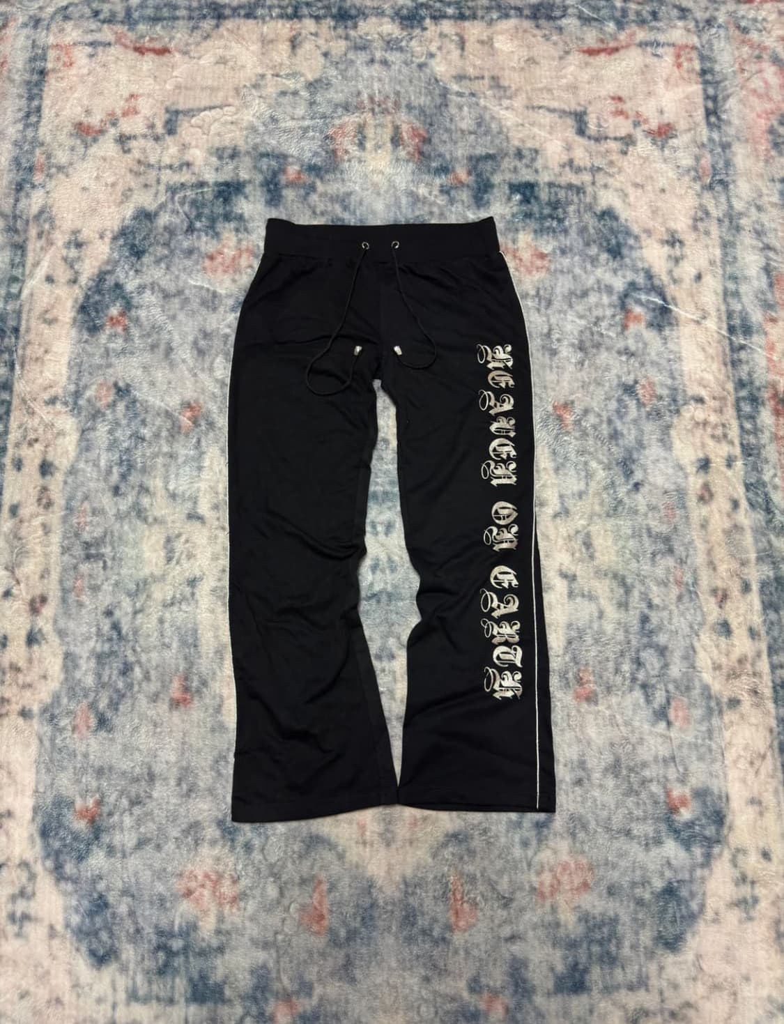 Pendora y 2k glitter flare sweat pants 상품이미지3