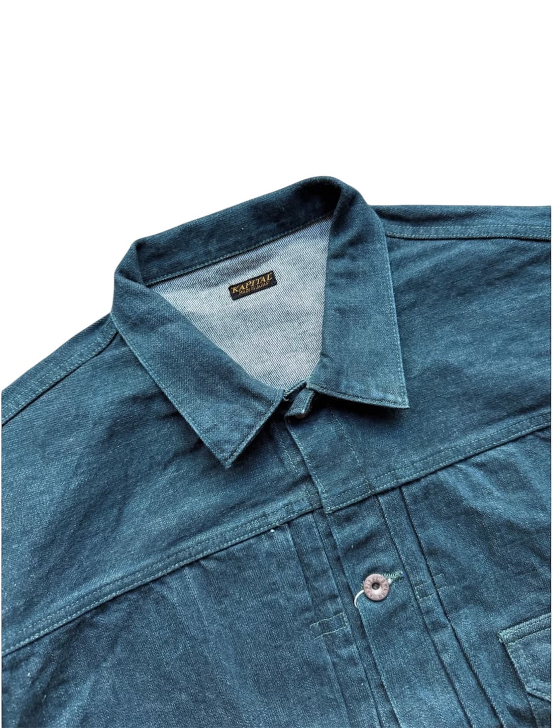 캐피탈 No.4 plant dyed Denim 1st jacket 상품이미지3