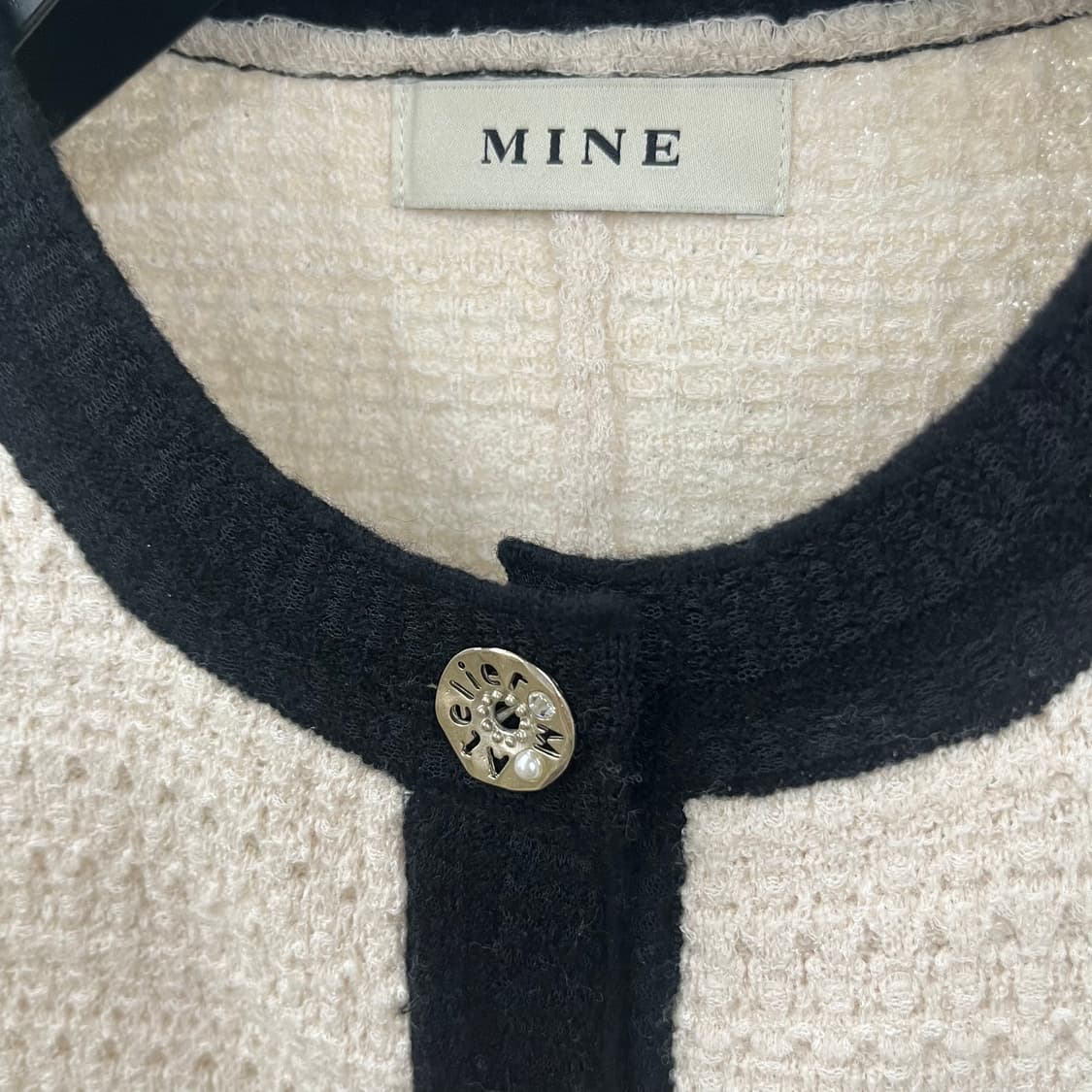 마인 트위드 원피스 가디건 F(90) 상품이미지5