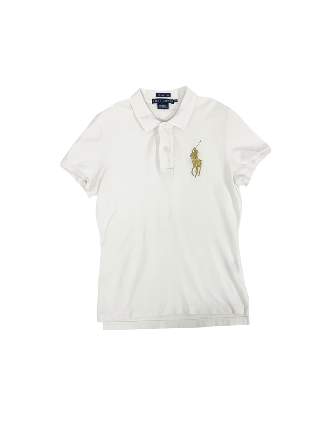 폴로 빅포니 반팔 카라티 화이트 m 상품이미지1